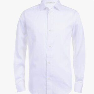 Calvin Klein Sateen Dress Shirt Boys Size 6